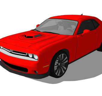 超精细汽车模型 道奇 Hellcat